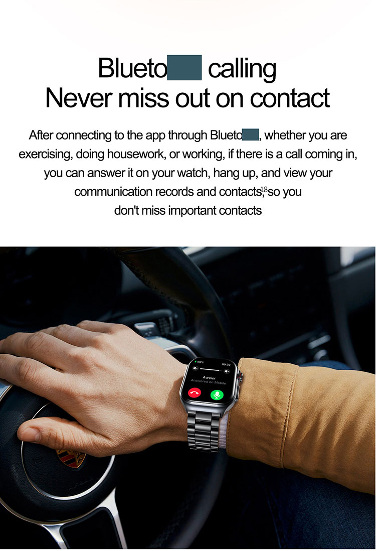 Bluetooth Calling ET585 Smartwatch